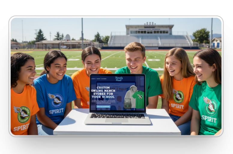 spirit wear store fundraiser